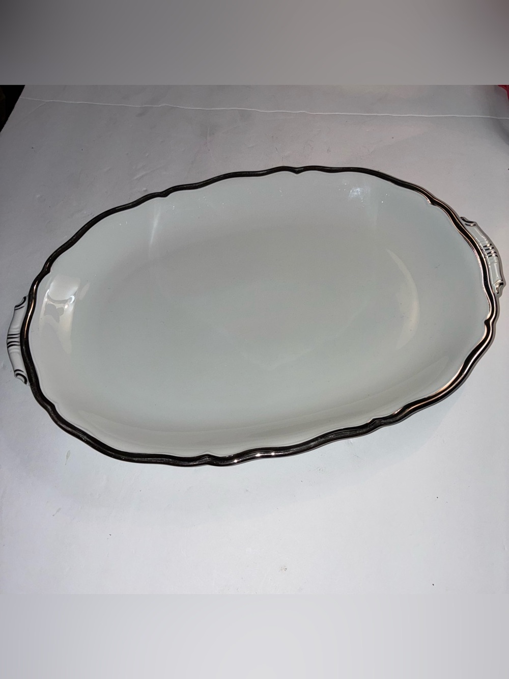 Vintage 1950’s Royal Signet Zeh Scherzer Bavarian Porcelain Serving Platter